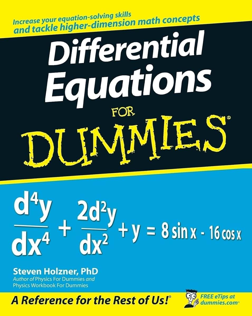 Differential Equations For Dummies (For Dummies Series)