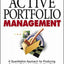 Active Portfolio Management: A Quantitative Approach