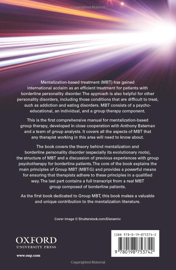 MENTALIZATION-BASED GROUP THER (MBT-G) P