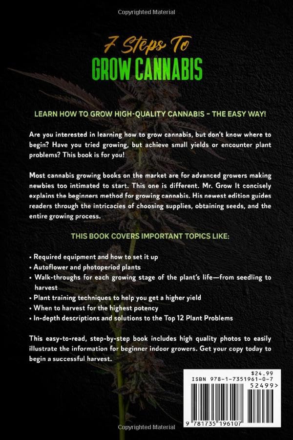 7 Steps To Grow Cannabis: A Complete Beginners Guide To Growing Cannabis Indoors