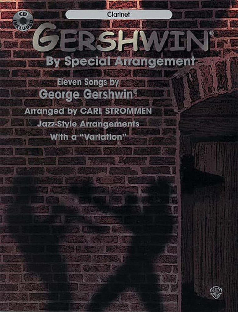 Gershwin by Special Arrangement (Jazz-Style Arrangements with a Variation")": Clarinet, Book & CD