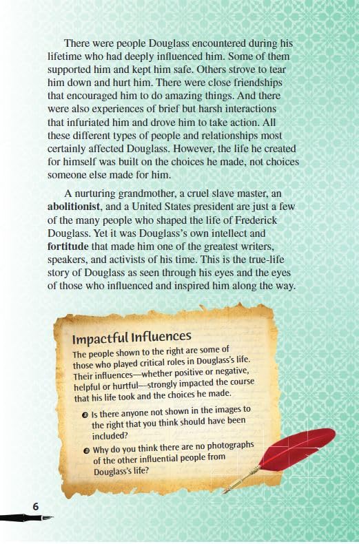 Frederick Douglass: True Life 8th Grade Reader (Time for Kids Nonfiction Biographies for Kids, Ages 12-14) (TIME: Informational Text)