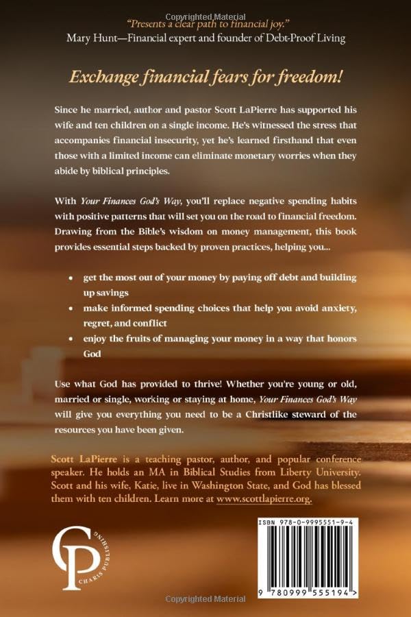 Your Finances God's Way: A Biblical Guide to Making the Best Use of Your Money
