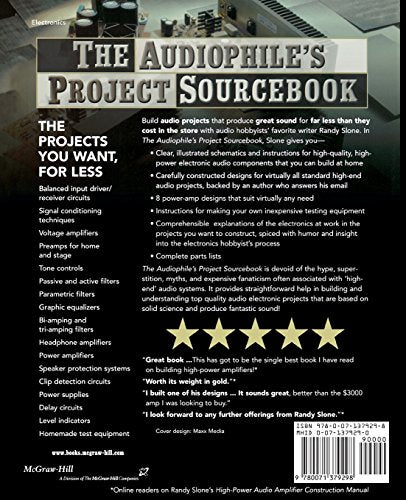The Audiophile's Project Sourcebook: 80 High-Performance Audio Electronics Projects