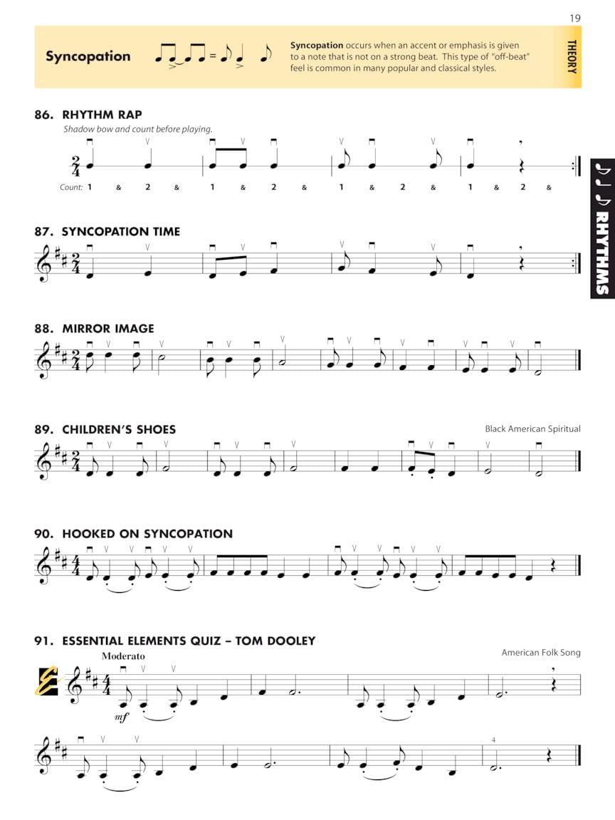 Essential Elements for Strings - Violin Book 2 with EEi Online Resources  Intermediate Violin Method and Sheet Music for Students and Teachers  Build Technique, Rhythm, and Musical Skills
