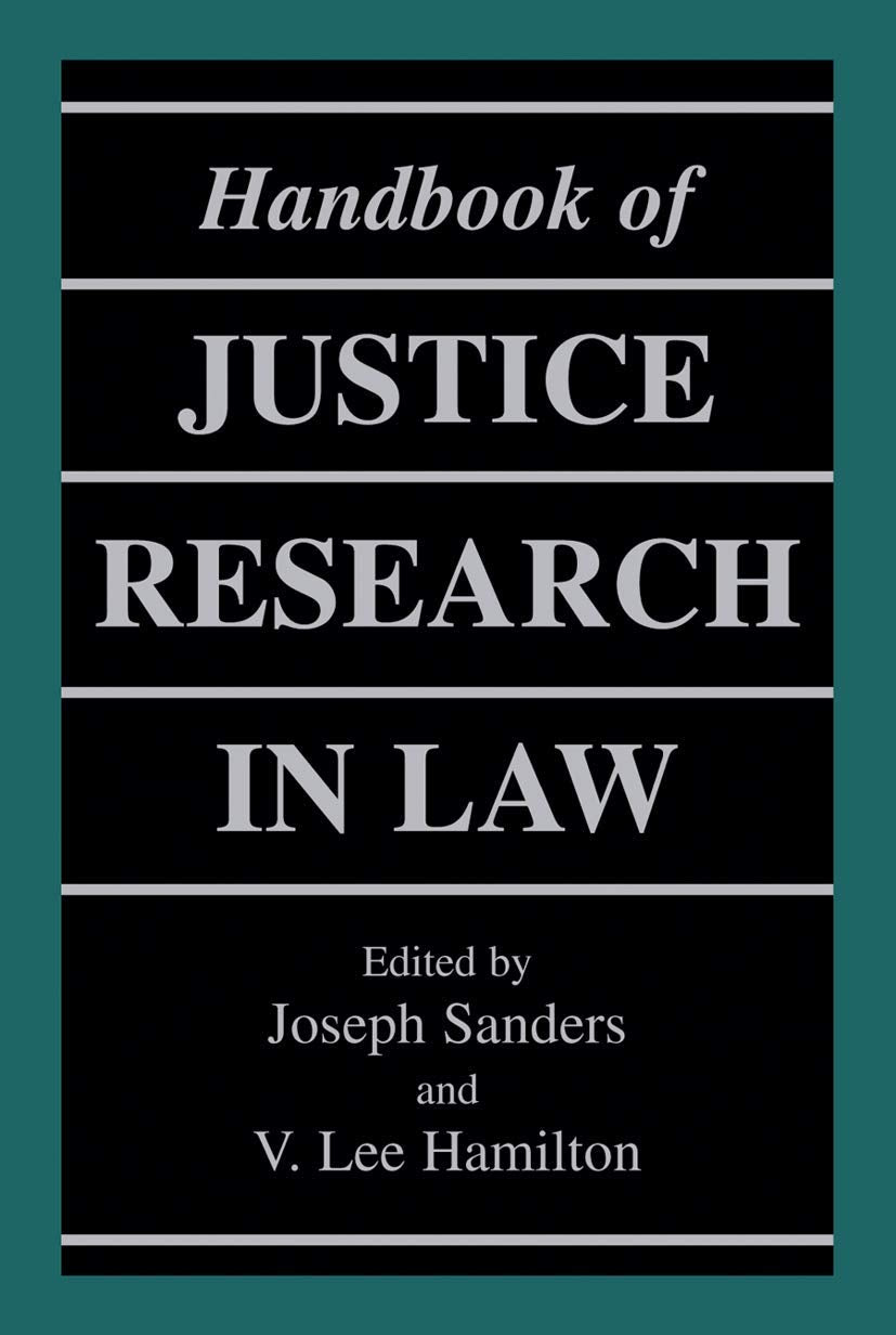 Handbook of Justice Research in Law