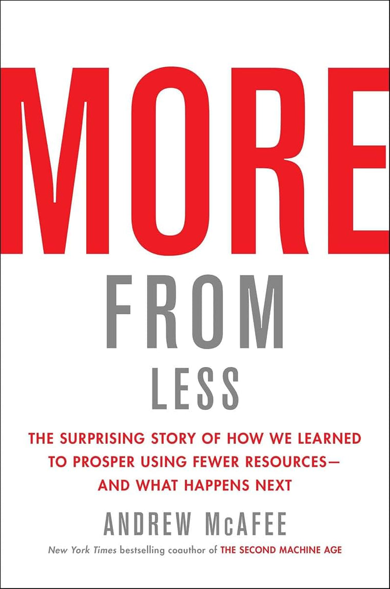 More from Less: The Surprising Story of How We Learned to Prosper Using Fewer Resources-and What Happens Next