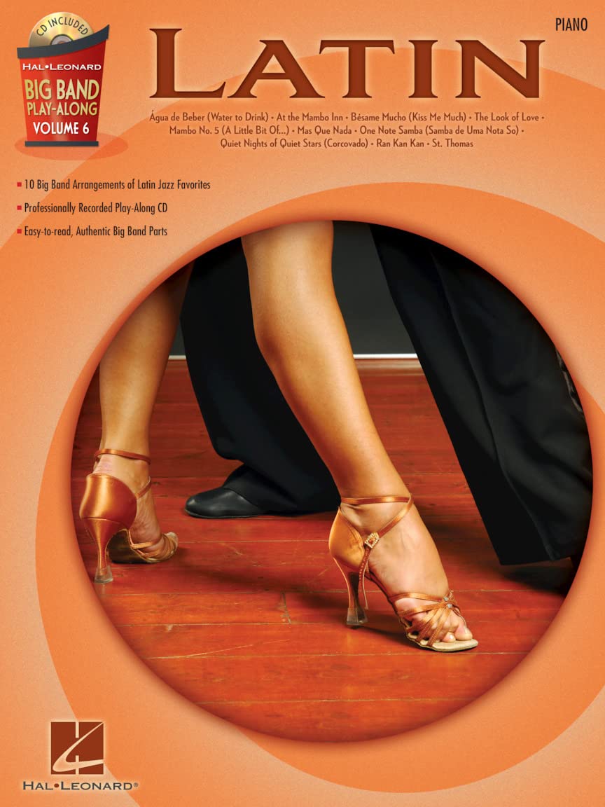Latin - Piano: Big Band Play-Along Volume 6