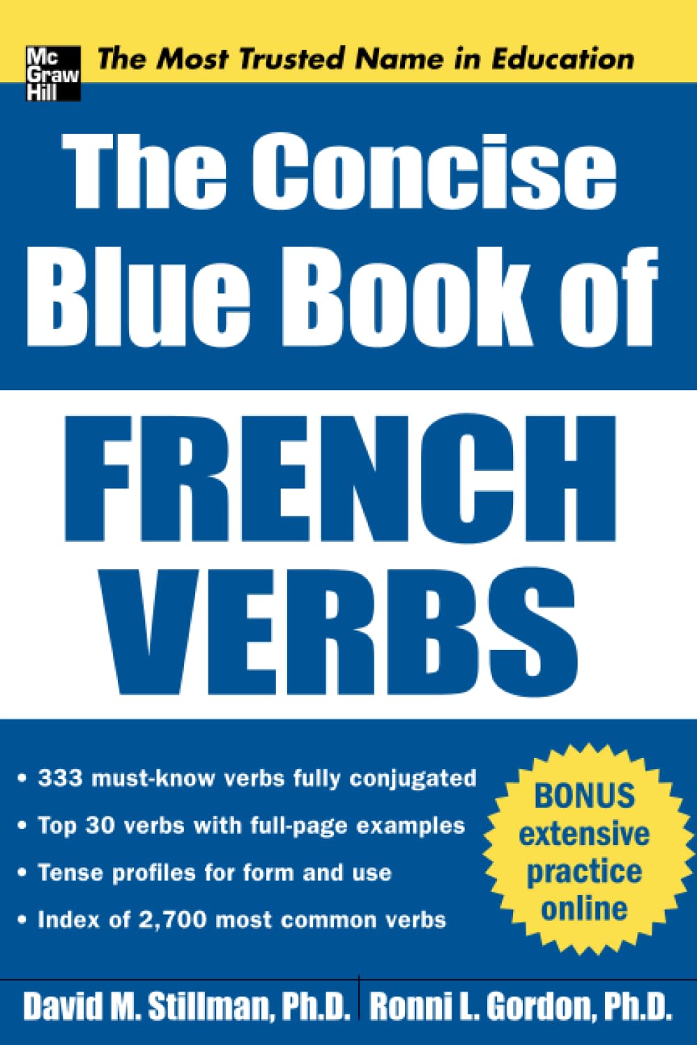 The Concise Blue Book of French Verbs (Big Book Series)