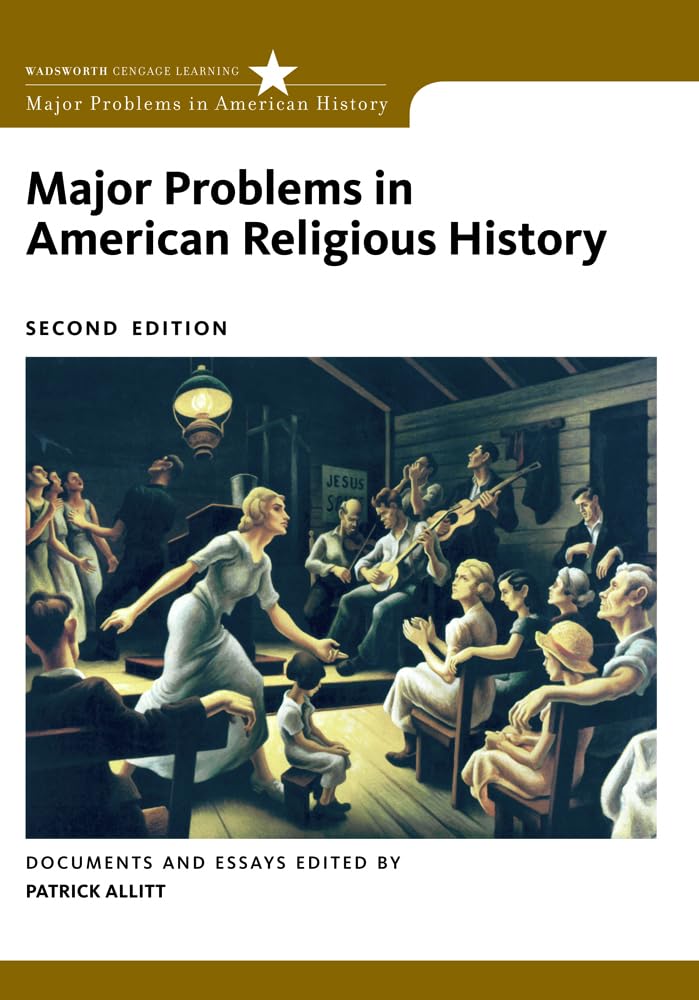 Major Problems in American Religious History (Major Problems in American History Series)