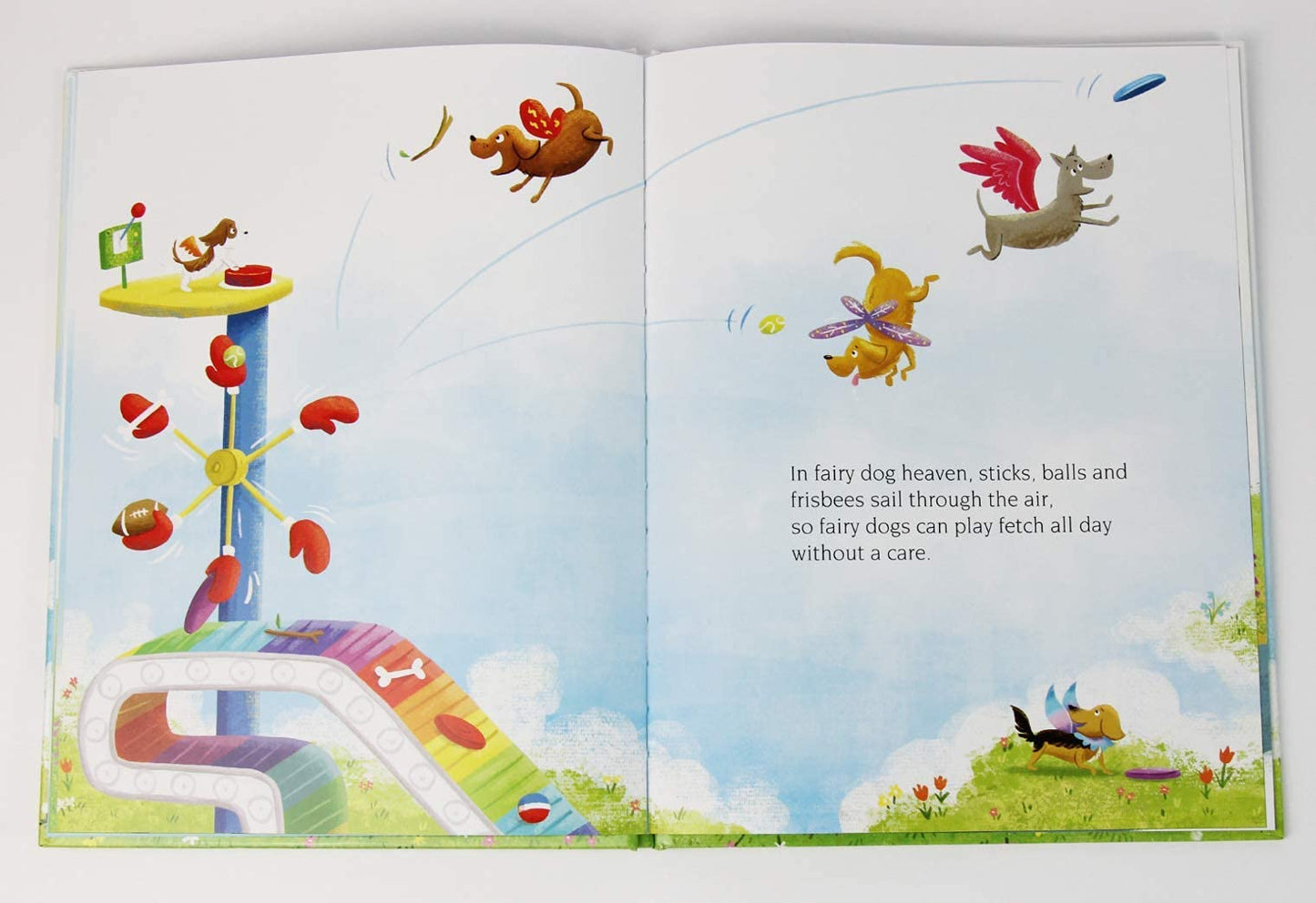 Fairy Dog Heaven: Whimsical view of dog heaven helps kids cope with loss of dog. Kids dog book to help with pet loss.