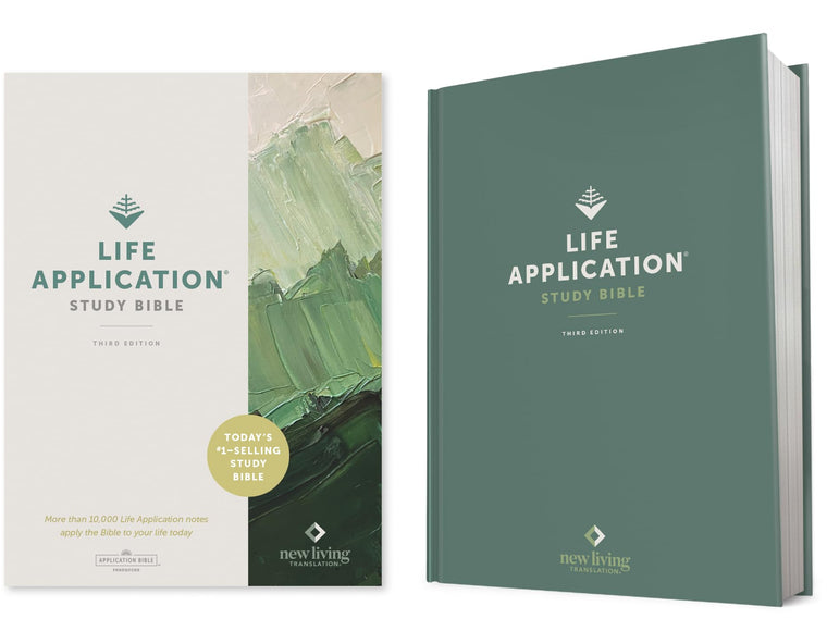 NLT Life Application Study Bible, Third Edition (Red Letter, Hardcover) Tyndale NLT Bible with Updated Notes and Features, Full Text New Living Translation