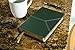 NIV, Compact Center-Column Reference Bible, Leathersoft, Green, Red Letter, Comfort Print