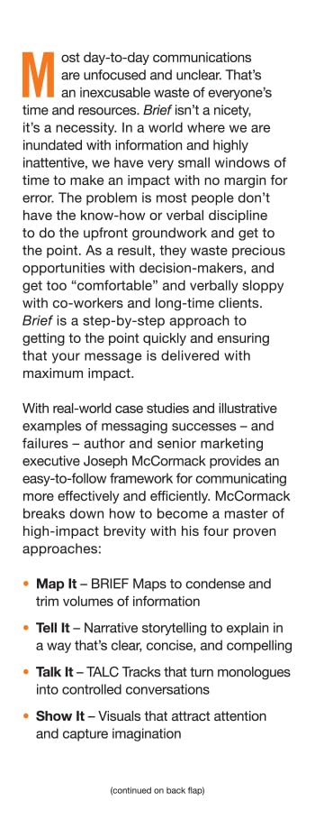 Brief: Make a Bigger Impact by Saying Less