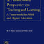 Transactional Perspective on Teaching and Learning: A Framework for Adult and Higher Education (Advances in Learning and Instruction Series, 18)