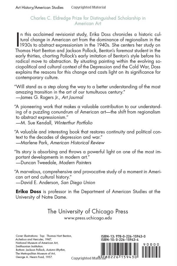 Benton, Pollock, and the Politics of Modernism: From Regionalism to Abstract Expressionism