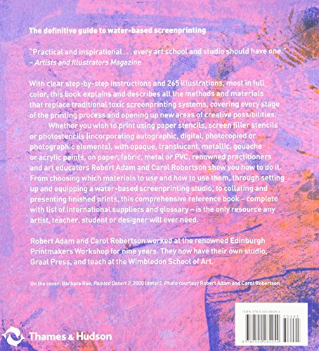 Screenprinting: The Complete Water-Based System