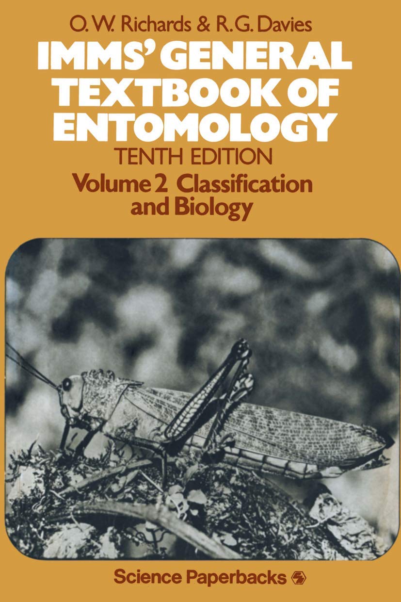 General Textbook of Entomology, Vol. 2: Classification and Biology