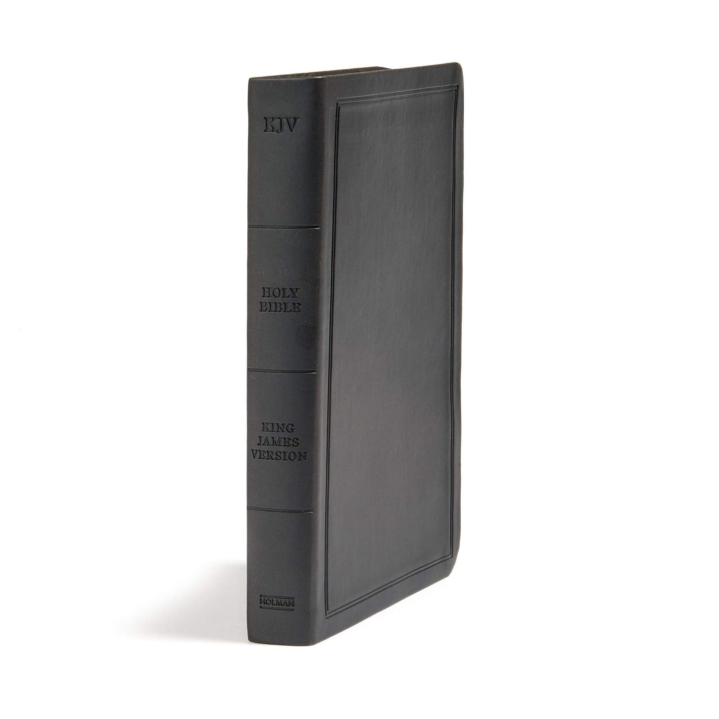 KJV Deluxe Gift Bible, Black LeatherTouch, Red Letter, Pure Cambridge Text, Presentation Page, Easy-to-Read Bible MCM Type
