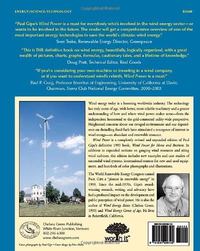 Wind Power, Revised Edition: Renewable Energy for Home, Farm, and Business