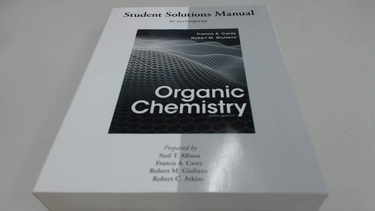 Solutions Manual for Organic Chemistry