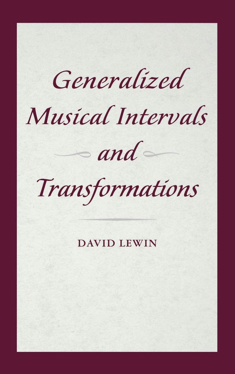 Generalized Musical Intervals and Transformations