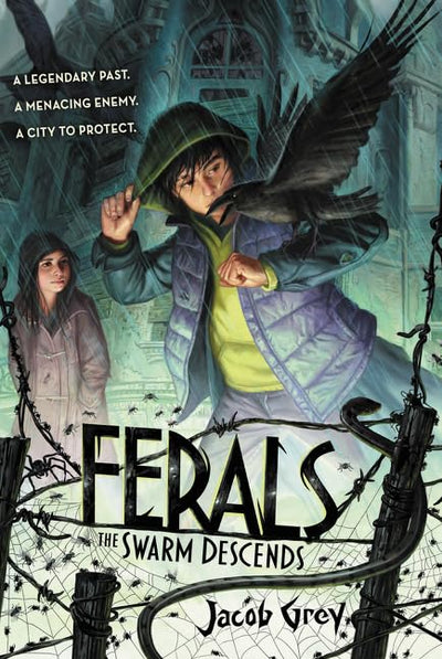 Ferals #2: The Swarm Descends: A Dark Fantasy Adventure for Kids (Ages 8-12) About Crows, Shadows, and Darkness