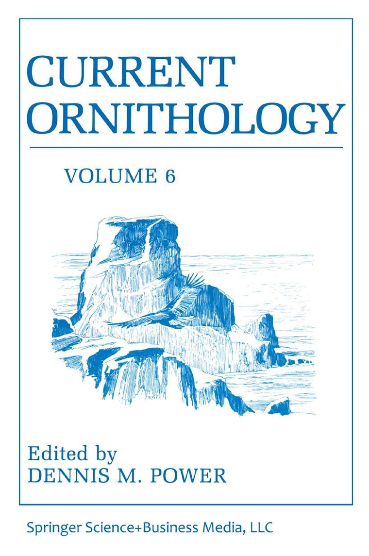Current Ornithology (Current Ornithology, 6)