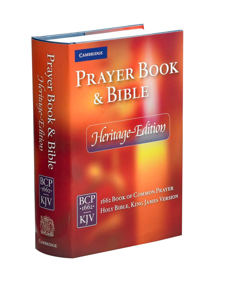 Heritage Edition Bible and Prayer Book Blue Hardcover CPKJ421