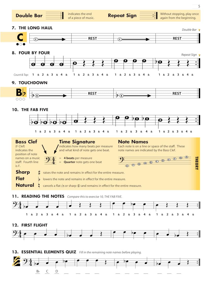 Essential Elements for Band - Baritone B.C. Book 1 with EEi Online Access  Beginner Baritone Method and Sheet Music for Students and Teachers  Learn Tone, Rhythm, and Technique