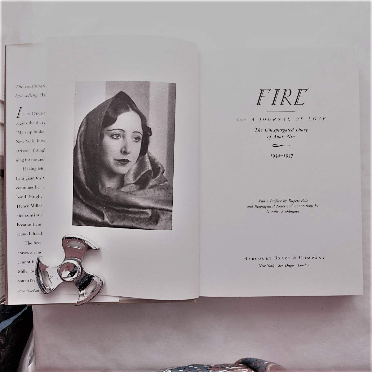 Fire: From "A Journal of Love" The Unexpurgated Diary of Ana