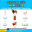 My First Arabic Alphabets Picture Book with English Translations: Bilingual Early Learning & Easy Teaching Arabic Books for Kids (Teach & Learn Basic Arabic words for Children)