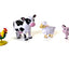Phidal Farmyard Farms My Mini Busy Books - Activity Books for kids, 10-page storybook, 4 figurines, a foldable play mat