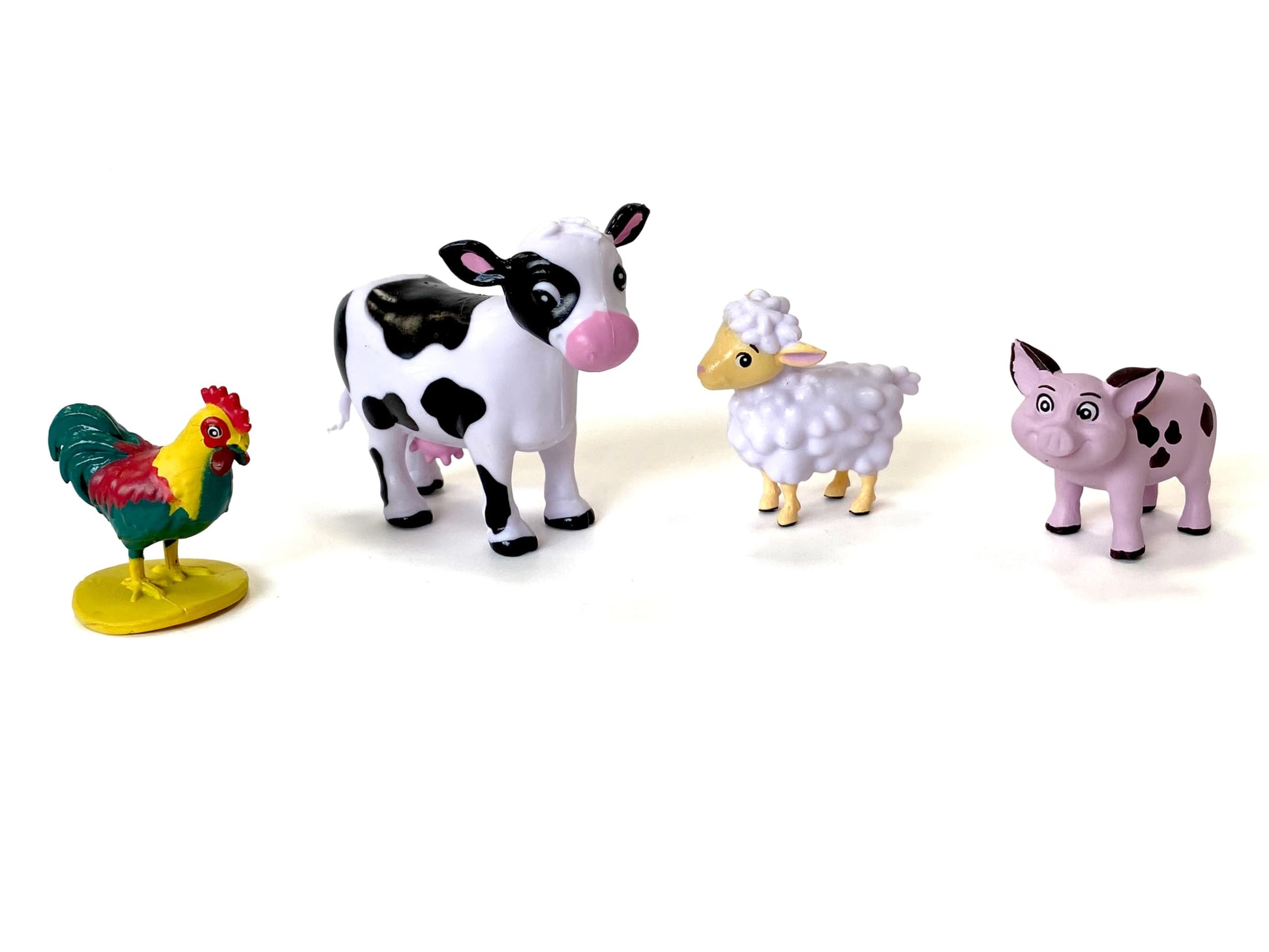 Phidal Farmyard Farms My Mini Busy Books - Activity Books for kids, 10-page storybook, 4 figurines, a foldable play mat