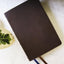 NIV Study Bible, Fully Revised Edition (Study Deeply. Believe Wholeheartedly.), Genuine Leather, Calfskin, Brown, Red Letter, Comfort Print