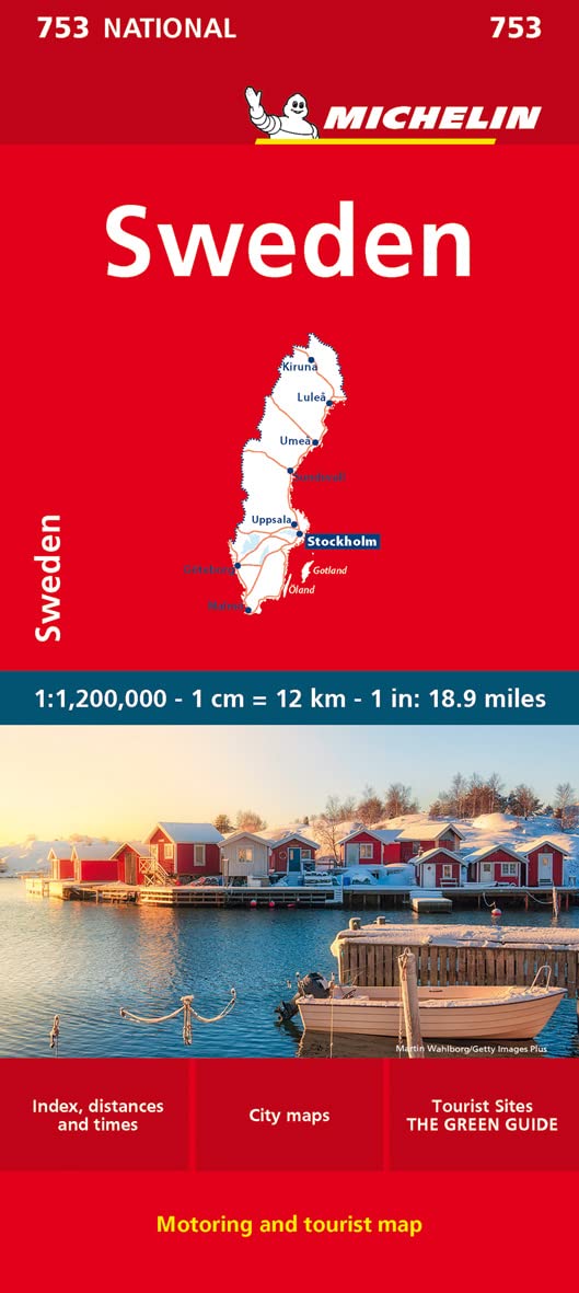 Sweden Map 753 (Maps/Country (Michelin))