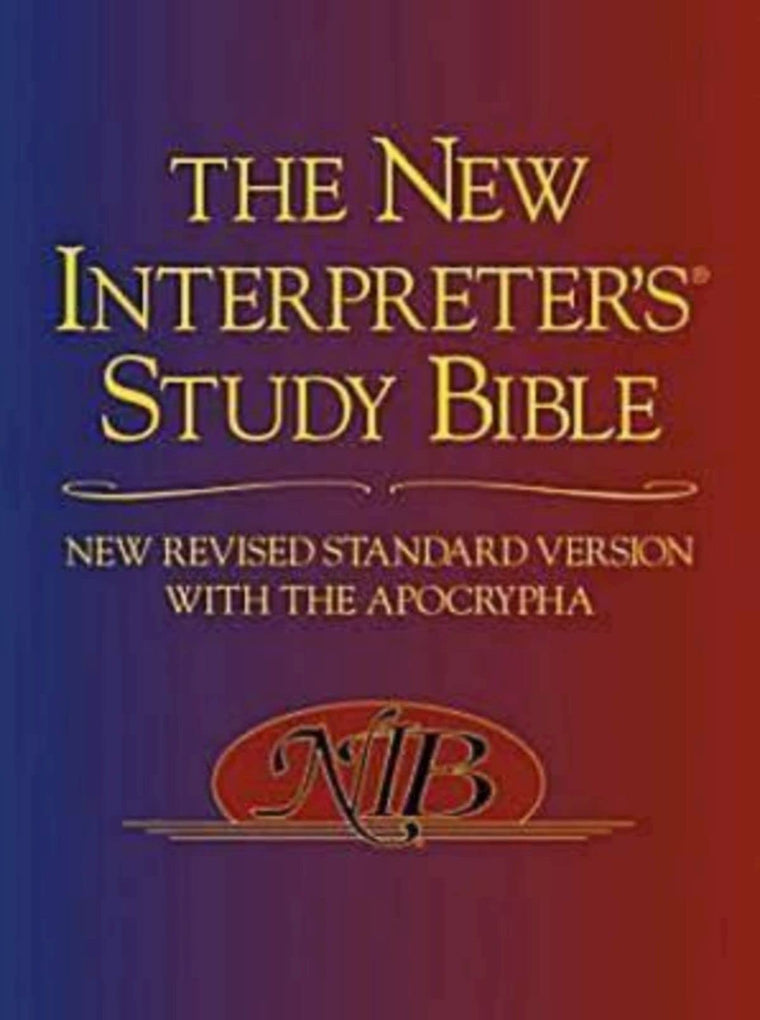 The New Interpreter's Study Bible: New Revised Standard Vers