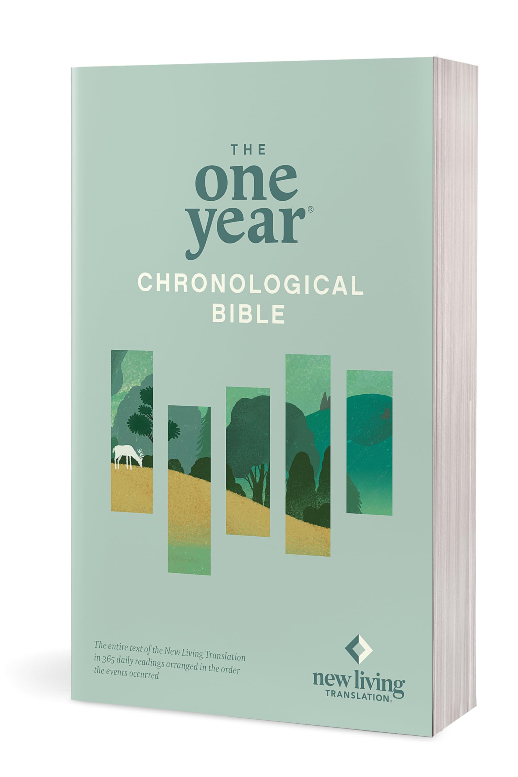 The One Year Chronological Bible NLT (Softcover)