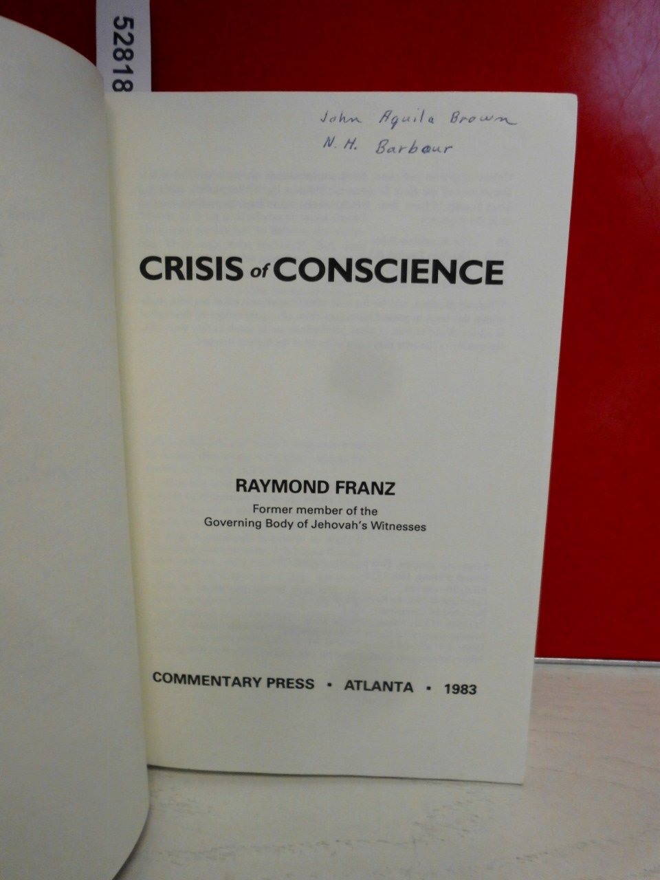 Crisis of Conscience: The Struggle between Loyalty to God