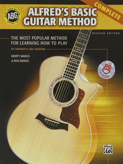 Alfred's Basic Guitar Method, Complete: The Most Popular Method for Learning How to Play, Book & 3 CDs (Alfred's Basic Guitar Library)