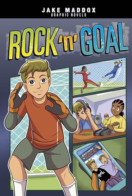 Rock 'n' Goal (Jake Maddox Graphic Novels)