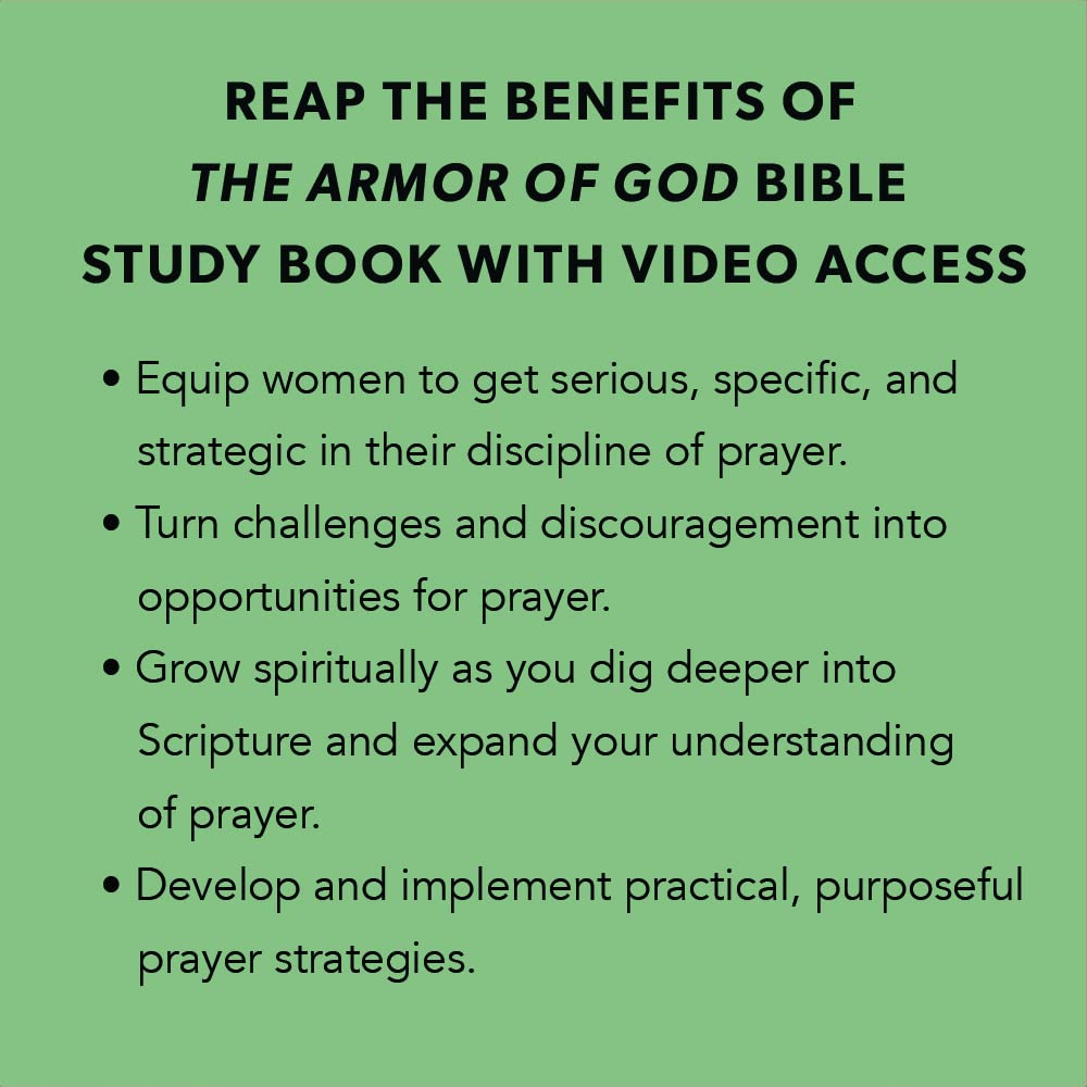 The Armor of God - Bible Study for Women with Video Access