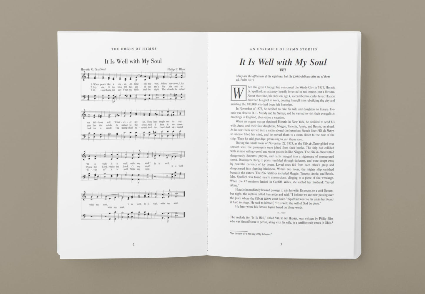 The Origin of Hymns: It Is Well with My Soul