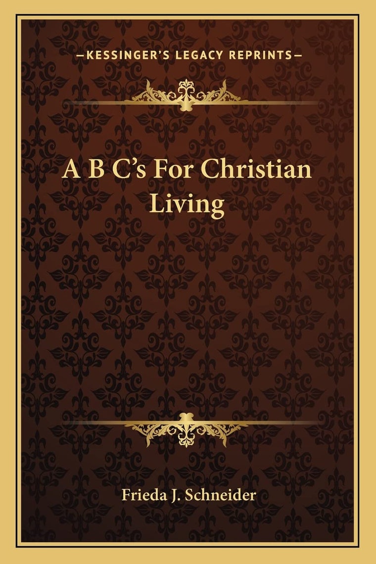 A B C's For Christian Living