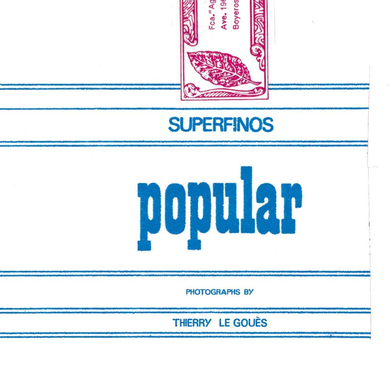 Superfinos Popular: Photographs from Havana by Le Goues, Thi