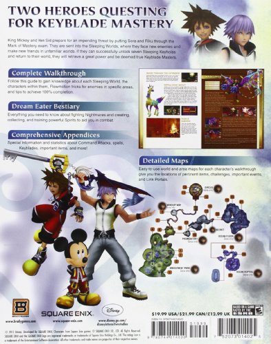 Kingdom Hearts 3D: Dream Drop Distance Signature Series Guid
