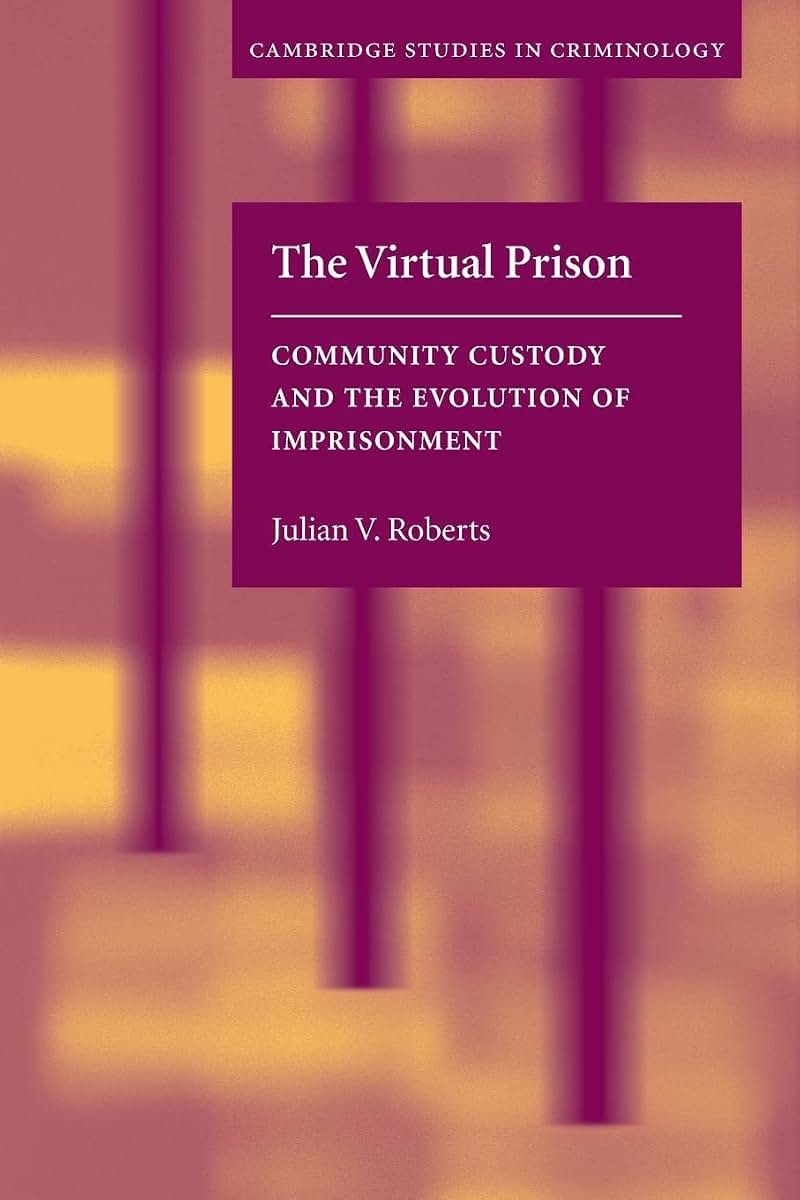 The Virtual Prison: Community Custody and the Evolution of Imprisonment (Cambridge Studies in Criminology)