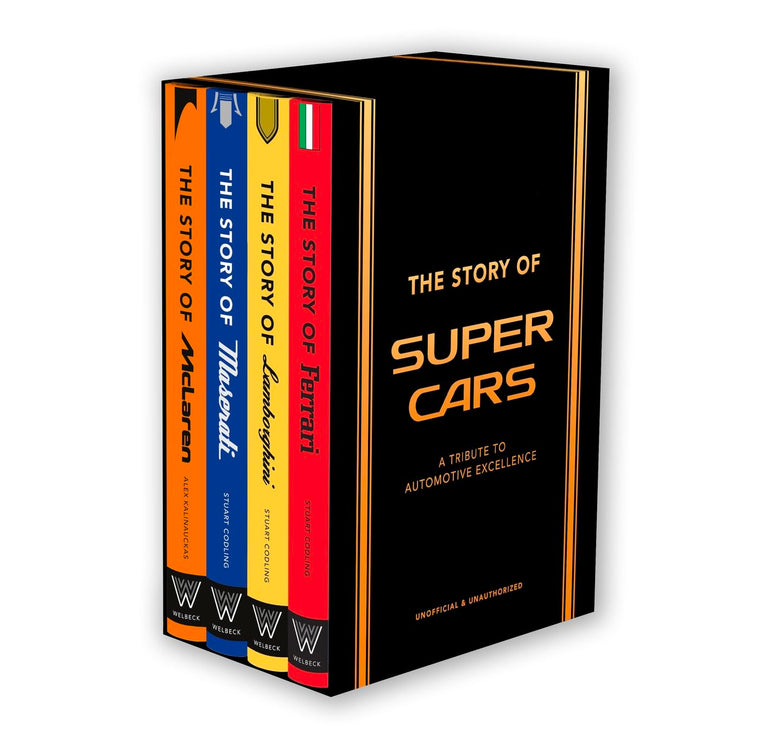 The Story of Supercars Gift Set: A Tribute to Four Automotive Icons (The Story of Cars)