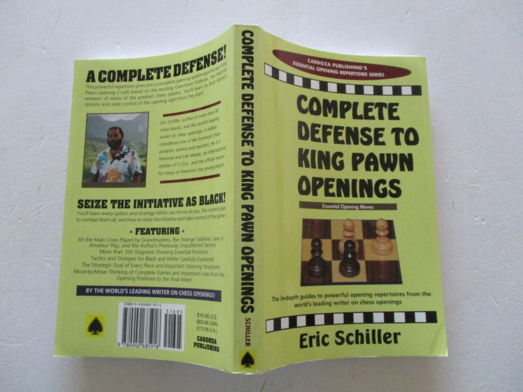 Complete Defense To King Pawn Openings