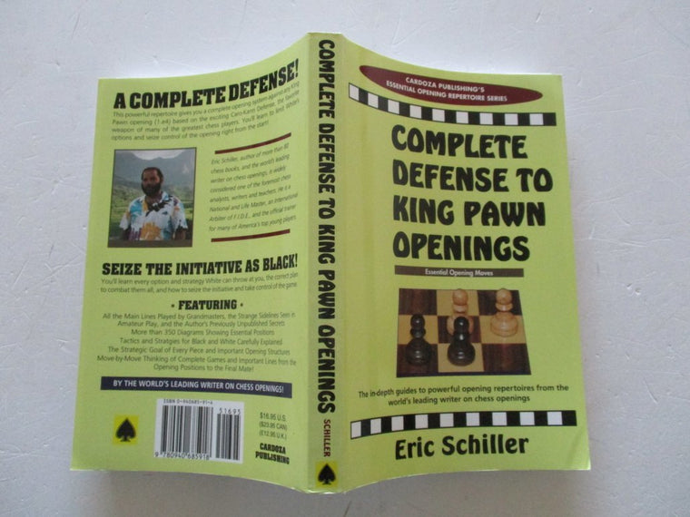 Complete Defense To King Pawn Openings